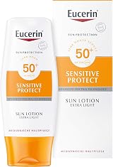 Eucerin Sensitive Protect Sun Lotion Extra Light LSF 50+ Facial Sunscreen 150ml view 6