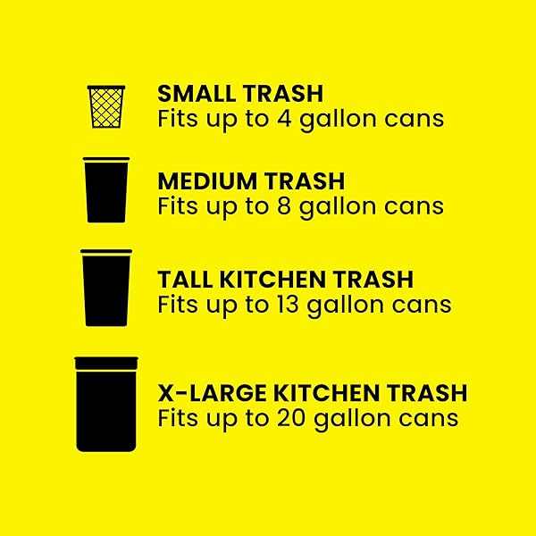 GLAD FORCEFLEX TALL KITCHEN DRAWSTRING TRASH BAGS, 13 GAL, GAIN ORIGINAL, 110 CT, PACK MAY VARY