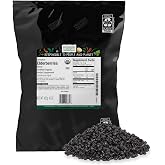 Frontier Co-op Organic Whole European Elderberries, 16oz | Dried Elderberries for Tea, Syrups, Jams &amp; Immune Support, Kosher, Non-GMO, Bulk Herb