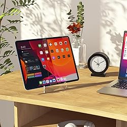 Dooiclear 5 Pack Acrylic Display Stand, Plate Stand