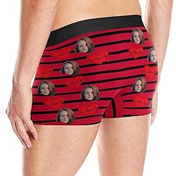 Custom Face Boxer Briefs, I Licked You So It's Mine