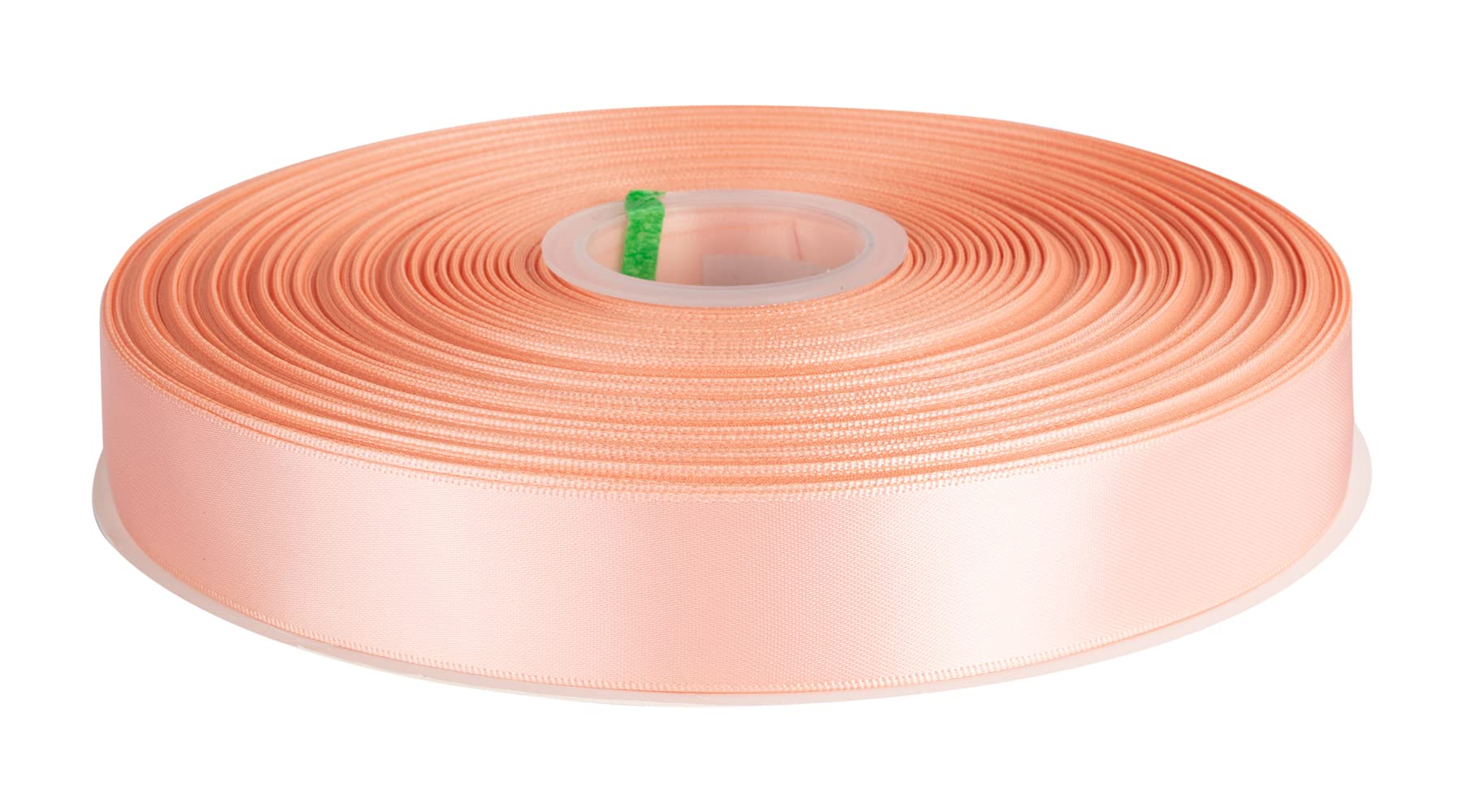 Double Faced Satin Ribbon, 25mm X 91M, Solid Polyester Ribbon for Gift Wrapping, Crafts, Wedding Party Ceremony Decoration, Floral Arrangement, Sewing (Moonstone)