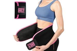 ZPP Waist Trainer for Women and Men, Neoprene Sweat Band Waist Trimmer Belt Slimming Stomach Wrap for Workout