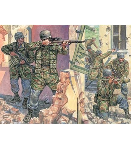 ITALERI 6063 1/72 Parachutistes Américains U.S – U.S. Paratroopers WWII