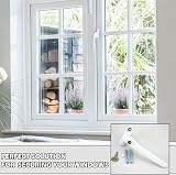 Heather White Replacement UPVC Window Handle 43mm Spindle Inline Espag Lockable view 2