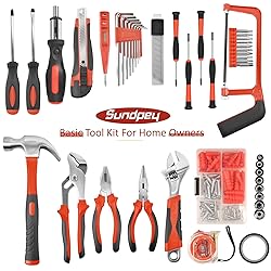 Sundpey Home Tool Kit 148-Pcs - Household Basic