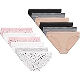 Hanes girls Cotton Stretch Underwear