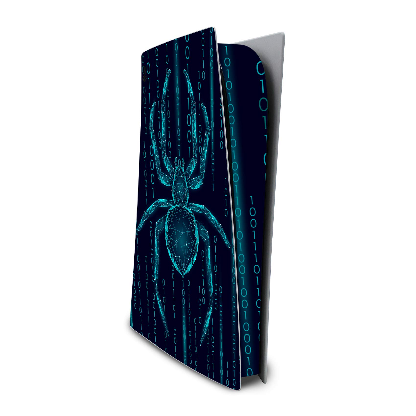 Finest Folia Screen Protector Compatible with PS5 Sticker Case for Games Console Case Sticker Vinyl Film Skin Against Scratches Design Cover RX040 (Disc Edition, No. 20 Spider)