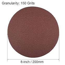uxcell 8" Hook and Loop Sanding Discs 150 Grit