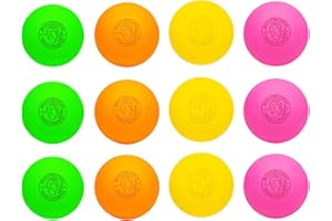 Signature Lacrosse Ball Set - Packs of 2, 4, 8, 12, and 120 - No Chemical Smell Massage Balls, Myofascial Release Tools, Back Roller, Muscle Knot Remover