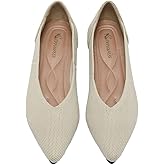 Semwiss Women's Ballet Flats Comfortable Casual Dressy Shoes,Work Flats Office Shoes Pointed Toe Leopard Flats.