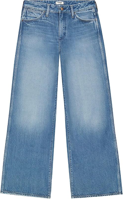 - Jeans Donna - Vestibilità a Gamba Larga - World Wide — foto 1 di 6