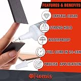 Viomis B7000 Jewelry Glue 0.5 oz Twin Pack Transparent Multi-Purpose view 3