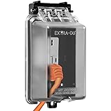 ENERLITES Outdoor Outlet Cover Extra-Duty in-Use