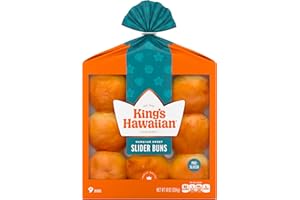 King's Hawaiian Original Sweet Pre Sliced Slider Buns, 10 Ounce (Pack of 1)