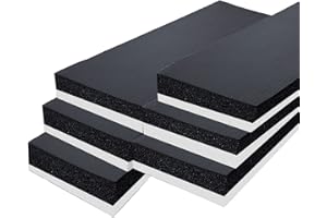 AMPULLA GWP03 Multilayer Garage Wall Protector Car Door Protectors (6-Pack(White))