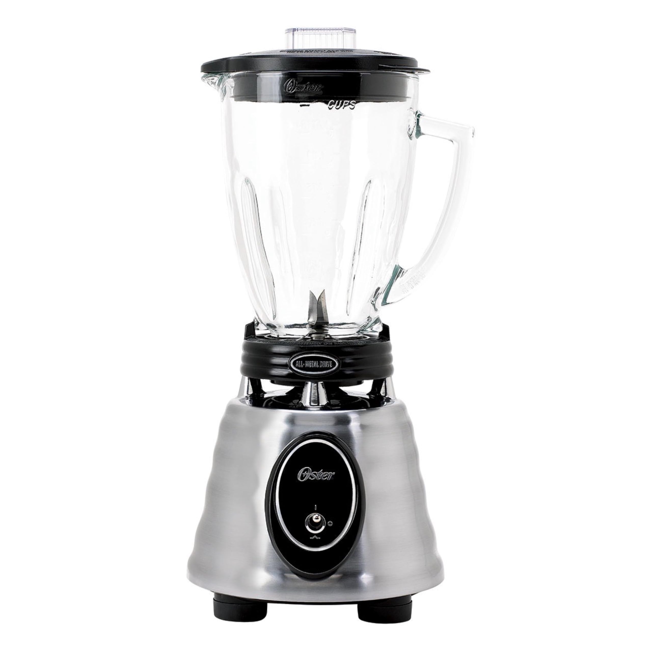 Photo 1 of **** FOR PARTS ONLY***    Oster Classic Series Heritage Blender with 6-Cup Glass Jar, 1000W Power, Stainless Steel Countertop Kitchen Blender