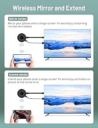NOHZIO Wireless HDMI Display Dongle Adapter,No Need