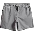 maamgic Men's 5/7 Inseam Shorts Casual Classic Fit Short Men with Multi-Pocket Mens Workout Shorts Hybrid Quick Dry Shorts