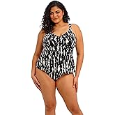 Elomi Swim Women's Echo Shell Non-Wired Molded Tankini Top, Black