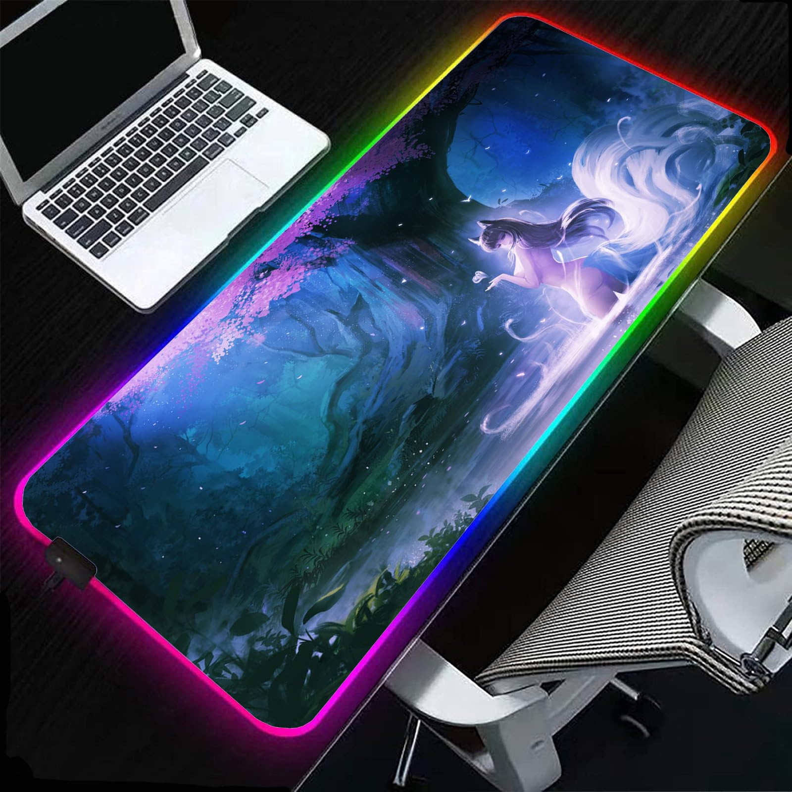 RGB Mouse Pad Anime Girl Sexy Butt Gaming XXL