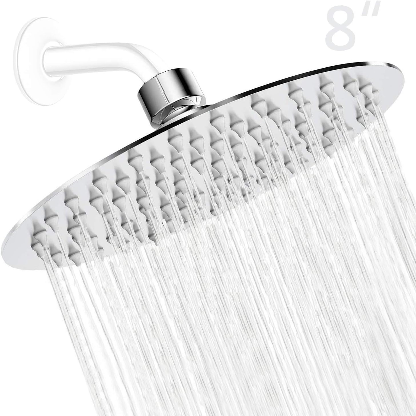 potente y de alta presión cabezal de ducha de baño con cascada HEMCER