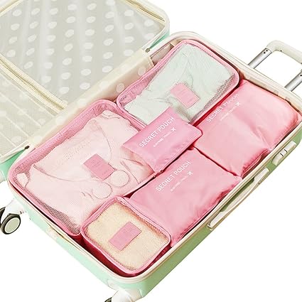 pink packing cubes