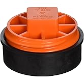 IPS 86390 3-Inch T-Cone Cleanout Test Plug, 1-Pack