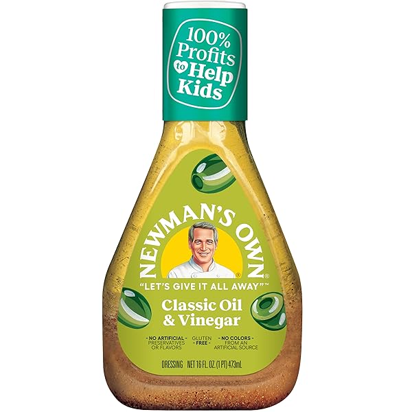 NEWMANS OWN DRSSNG OIL OLIVE N VINEGAR 16...