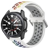 Pailebi Rainbow Band Compatible with Samsung Galaxy