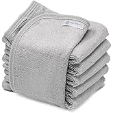 FOR MINI'S Baby Washcloths, Super Soft & Absorbent Baby Washcloths for Newborns, Infants and Toddlers, Pack of 9