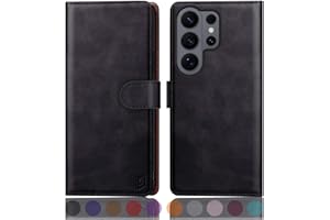 SUANPOT Compatible with Samsung Galaxy S26 Ultra Wallet case with RFID Blocking Credit Card Holder,Flip Book PU Leather Prote