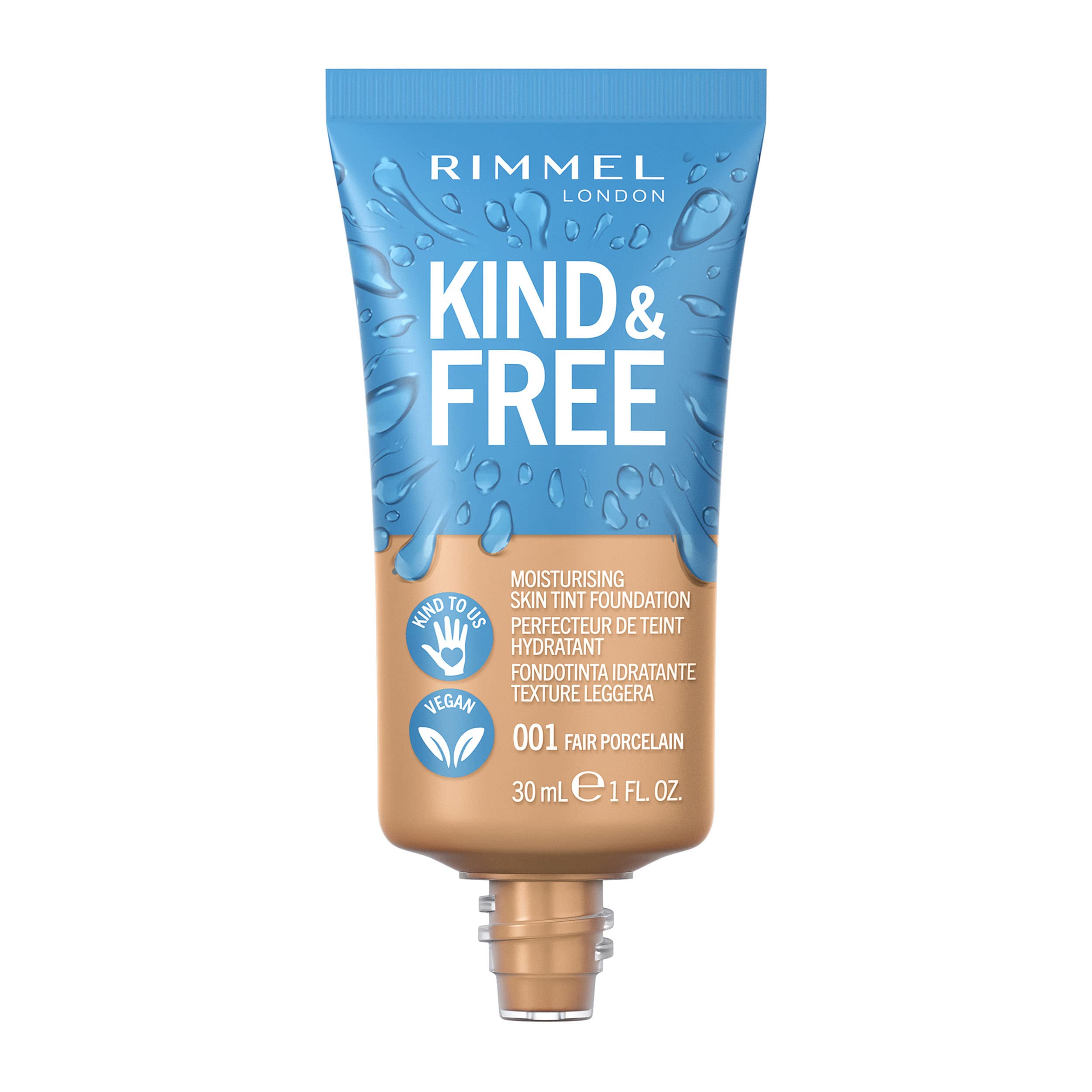 Rimmel Kind & Free Foundation - 001 Fair Porcelain