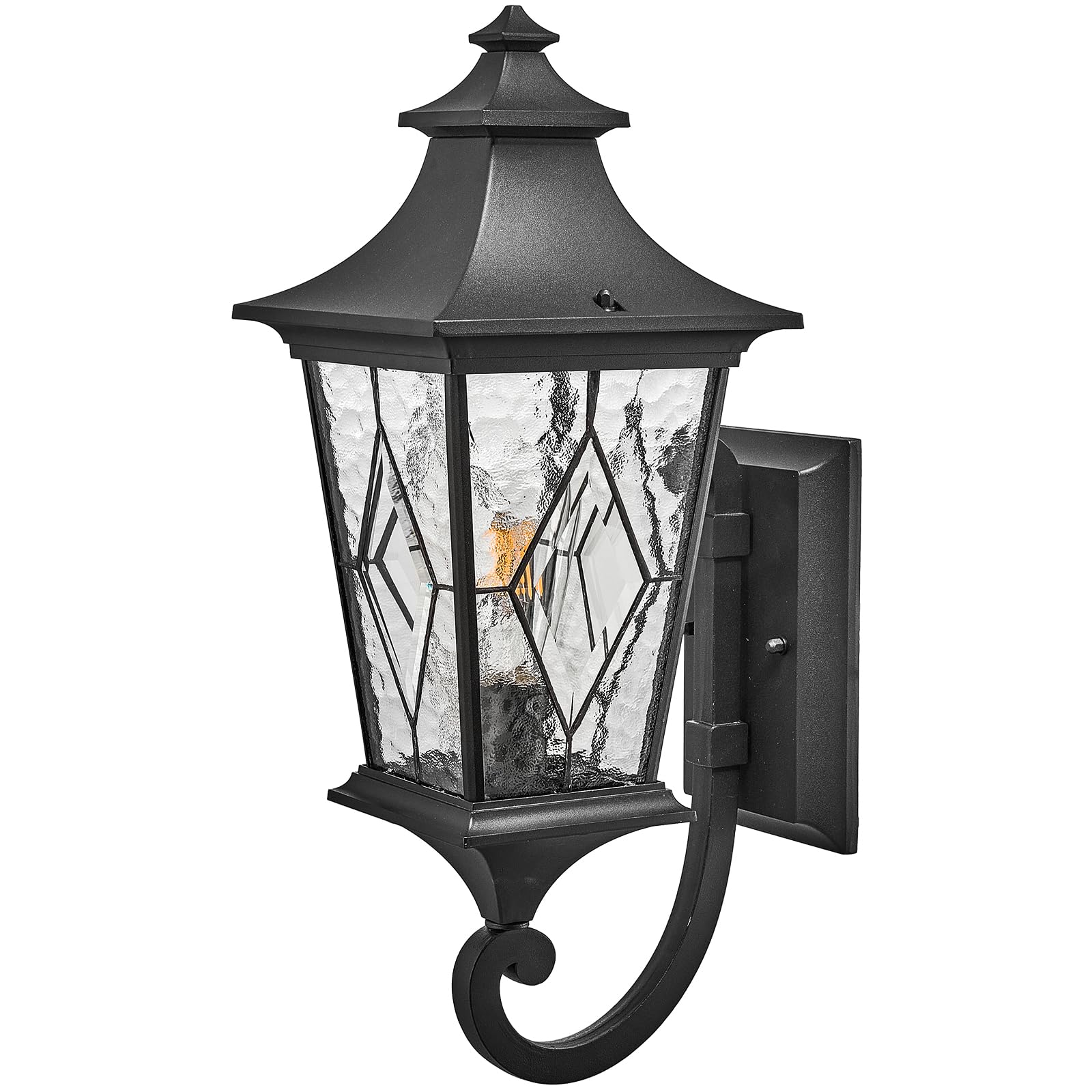 Photo 1 of NAXTTII Outdoor Wall Lights Modern Outdoor Wall Sconce Light 21 Inch Large-Sized Exterior Porch Lights Wall Mount for Front House Garage and Entryway Black Finish Waterproof