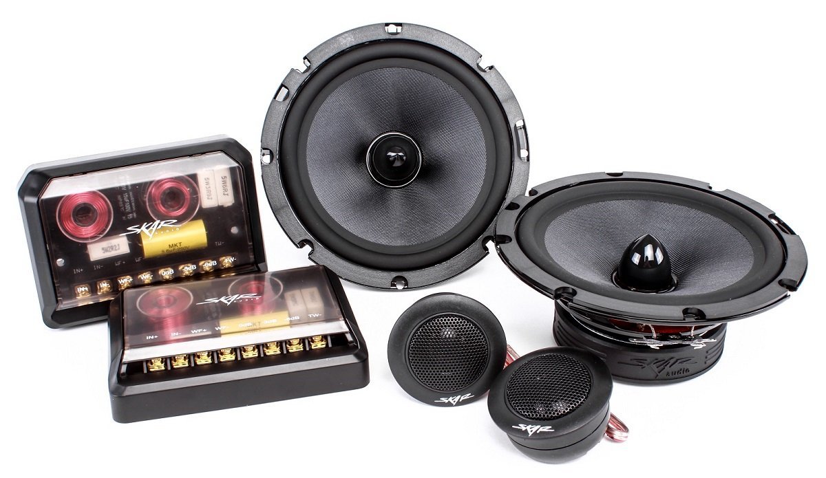 Skar Audio TX65C 6.5" 200W Component Speakers Pair eBay