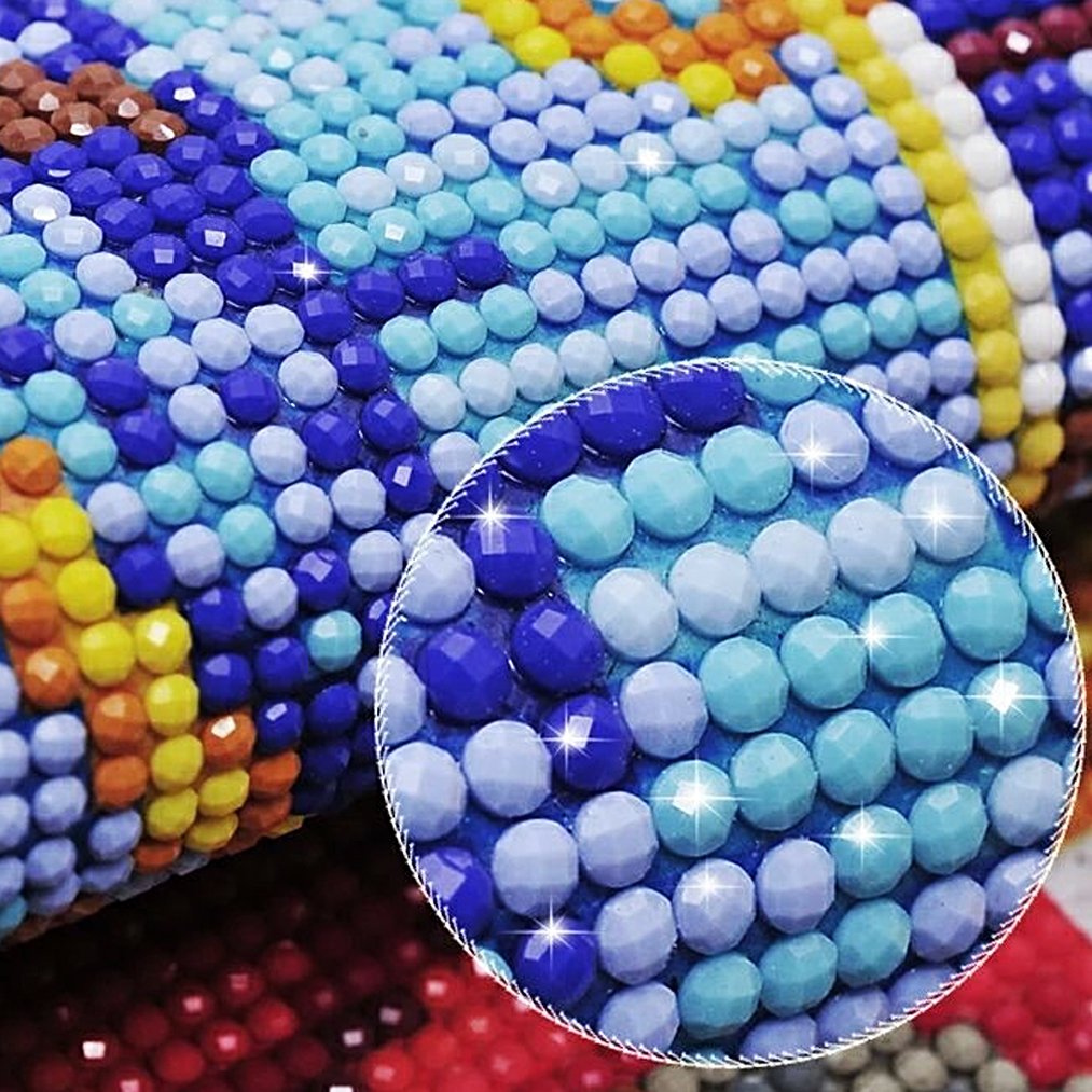 5D Diamond Painting Malerei DIY Schöne Stickerei Malerei Crystal Strass Stickerei Kreuzstich für Wohnzimmer, Schlafzimmer, Arbeitszimmer usw. Haus Dekor Stickvorlage Kreuzstich Stickbild 30x30cm