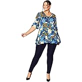 Avenue Women's Plus Size Pull On Ponte Pant