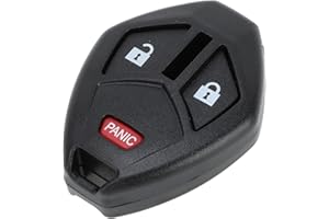 X AUTOHAUX Key Shell Case Keyless Entry Remote Key Fob Replacement Case for Mitsubishi Lancer 2007-2013 for Mitsubishi Outlan