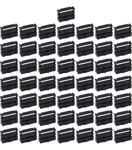 Amazon.com: uxcell 20Pcs 2.54mm Pitch 2x3-Pin Double Row Straight