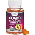 CoQ10 100mg Gummies - Coenzyme Q10 Supplement, CoQ10 Gummies Antioxidant for Heart Health Support & Energy Production, High Absorption Coenzyme Q10 Gummy Supplements - 60 Count Coenzyme Q10 Vitamins
