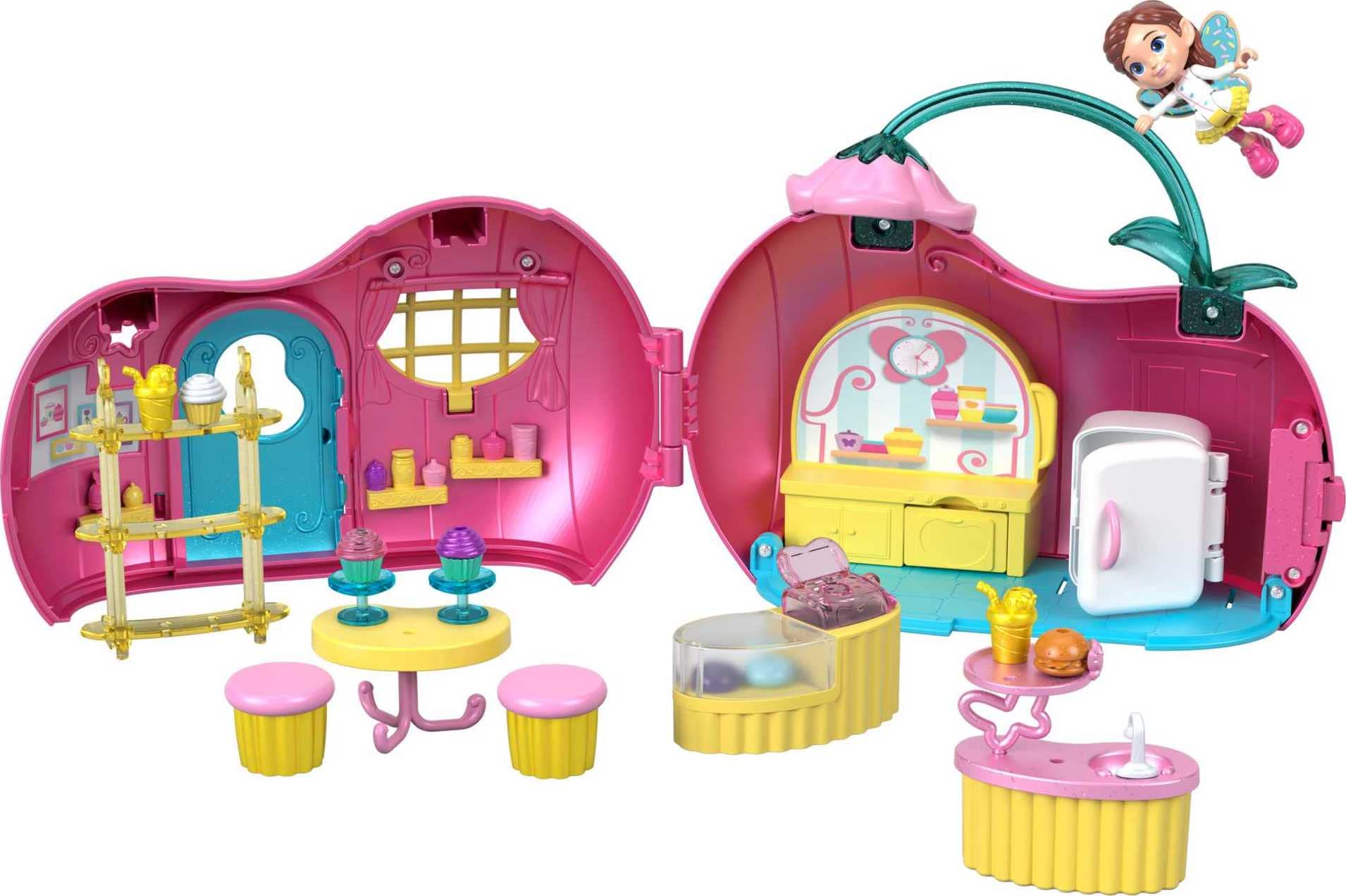 Fisher-Price Butterbean's Café On-the-Go Café Playset, GCJ40