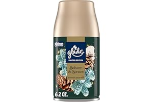 Glade Automatic Spray Refill, Balsam & Spruce, Scented Air Freshener for Home and Bathroom, 6.2 Oz