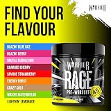 Warrior Rage Pre Workout Powder 392g Lightin' Lemonade 45 Servings 300mg view 5