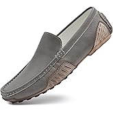 LUODENGLANG Men's Loafers Casual Shoes Slip On Driving Loafers Penny Loafers with Rubber Sole Soft Light-Weight Flats Boat Free Shoes…