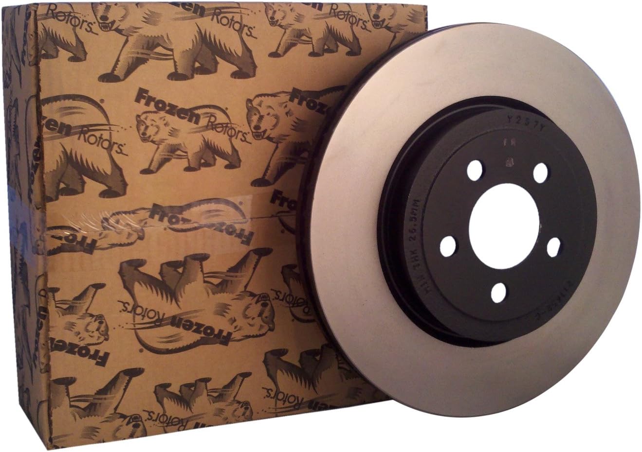 Frozen Rotors 2093 FZR Front Brake Rotor - Cryogenically Treated For Maximum Durability