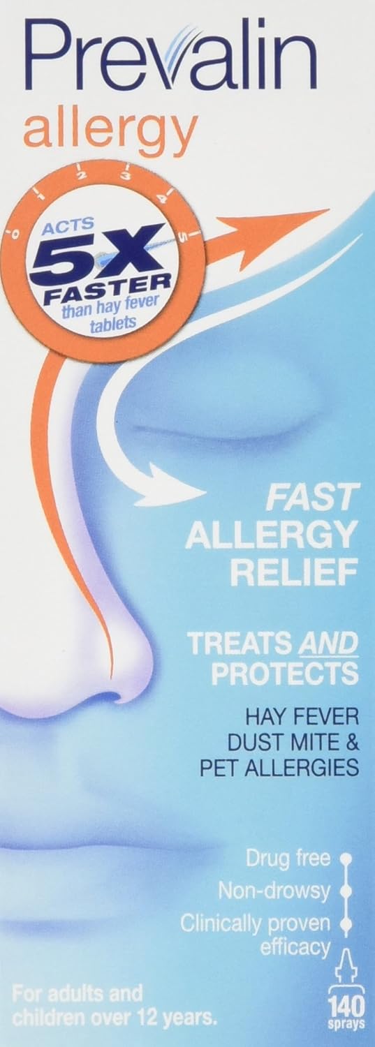 Prevalin Allergy Adult Nasal Spray 20 ml, 140 Doses Amazon.co.uk