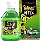 Stinger Detox 5X 7-Day Extra Strength Permanent Drink &ndash; Lime Flavor &ndash; 8 FL OZ