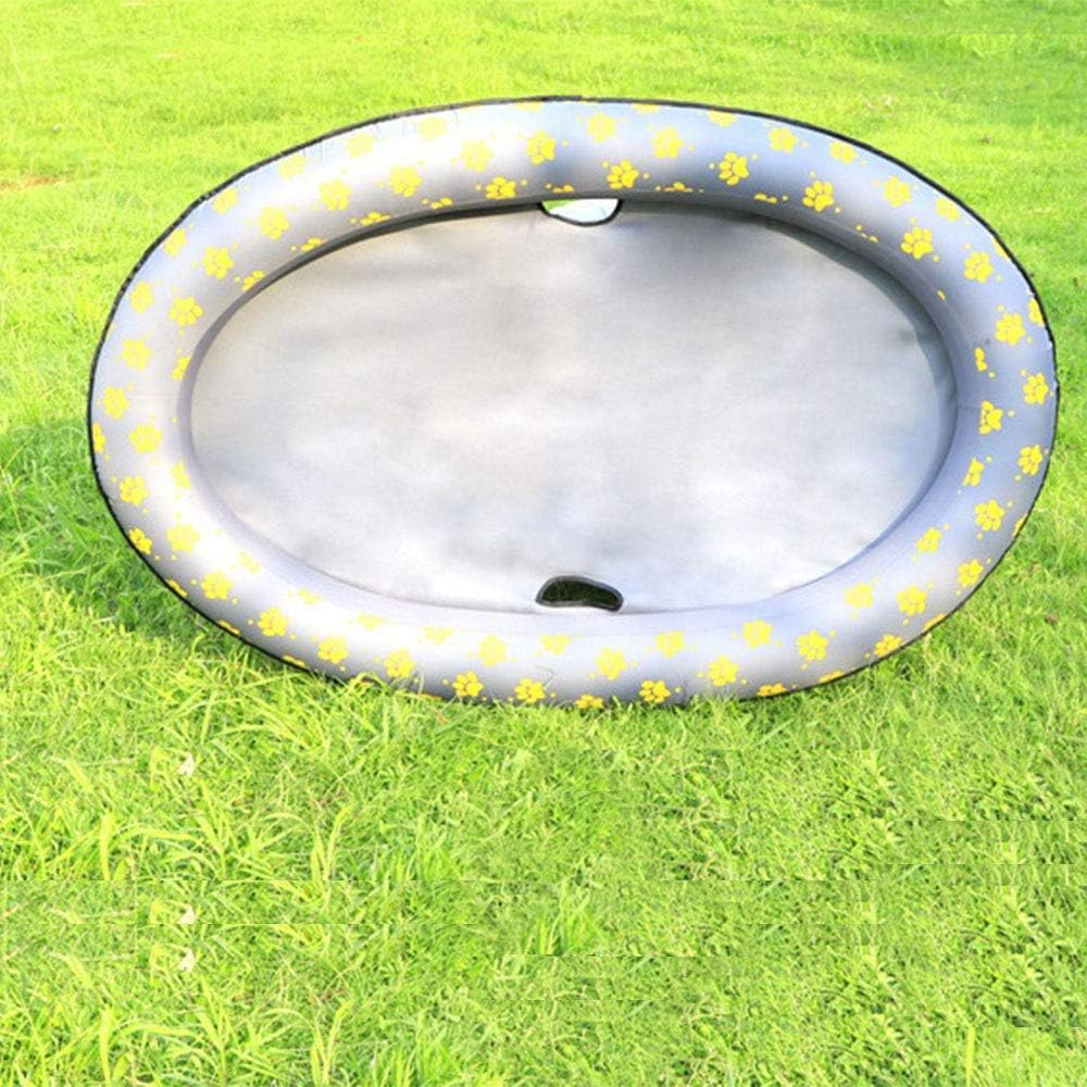 Ginkago Dog Pool Float Inflatable Raft for Pets, Paddle Paws Dogs