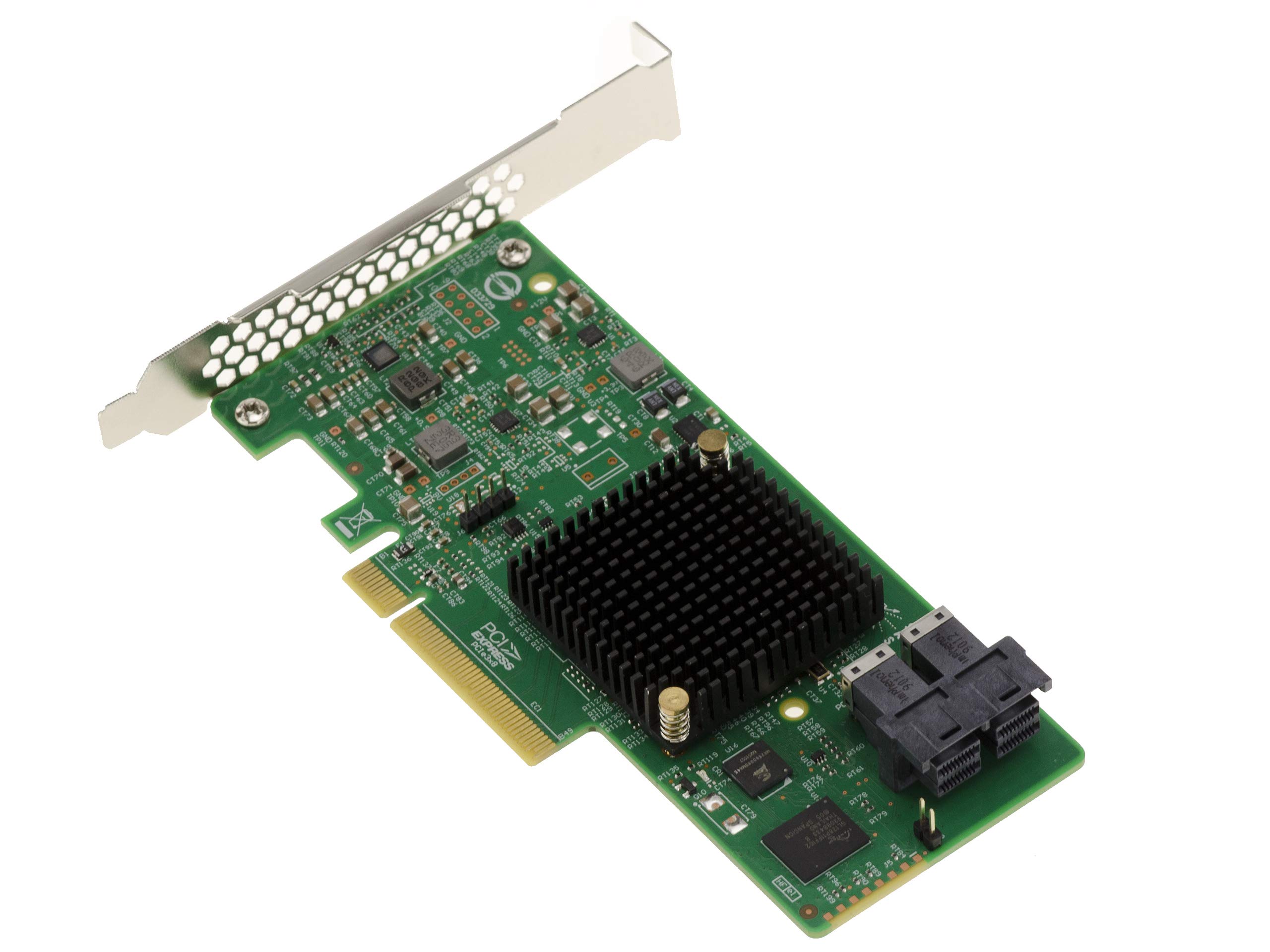 KALEA-INFORMATIQUE 12GB 8-port internal PCIe 3.0 SAS controller card with Raid 0 1 1E 10. OEM Model 9311-8i, High and Low Profile