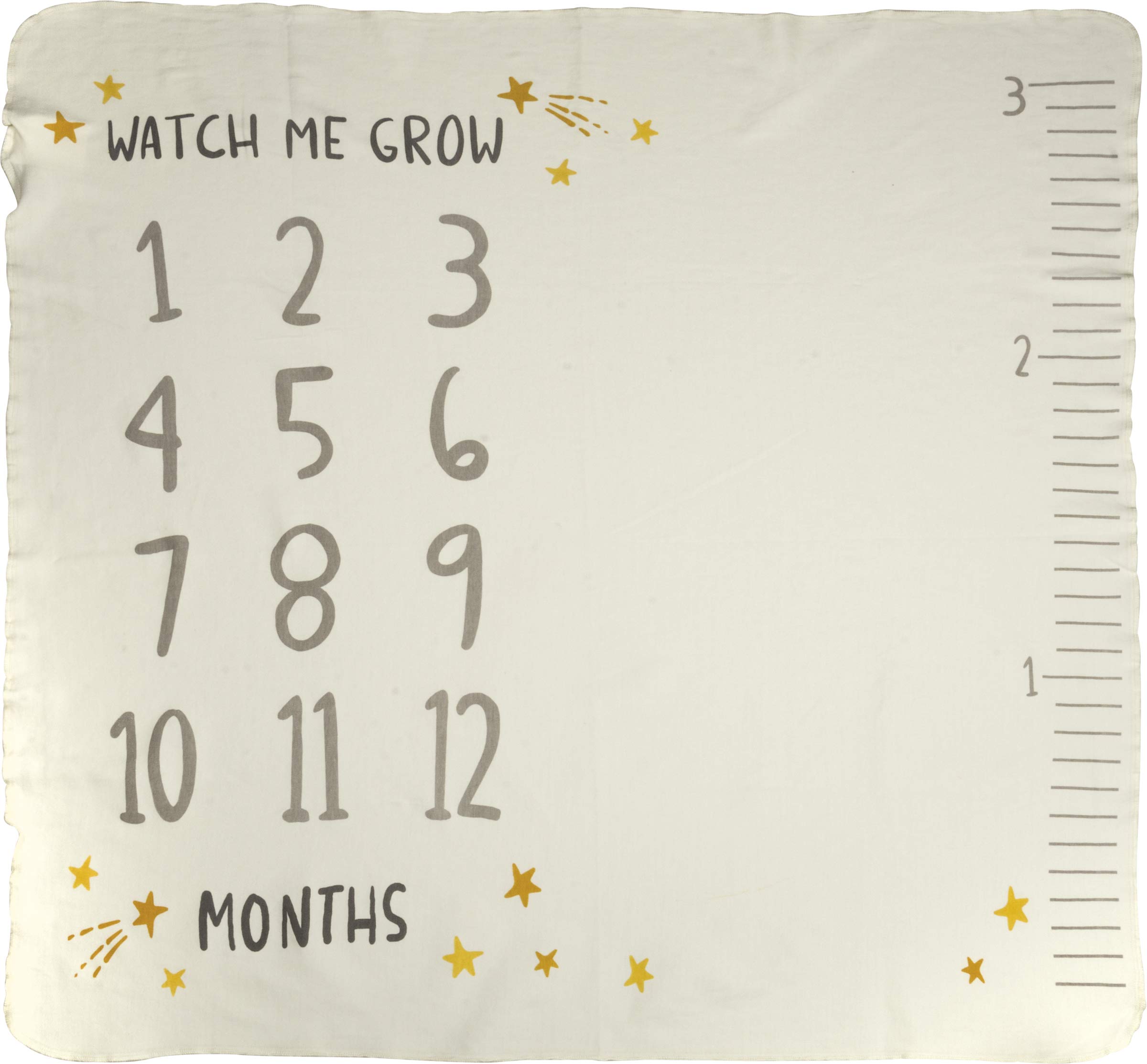 Primitives by Kathy Baby Milestone Blanket, 42" x 36", Watch Me Grow